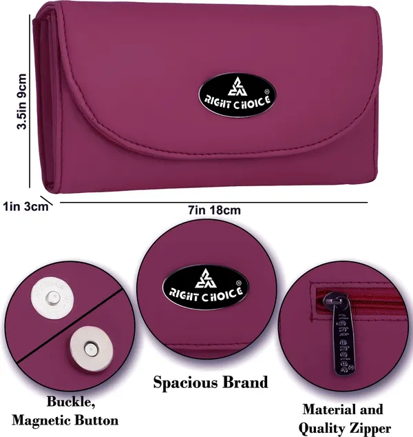 Casual_Maroon_Clutch_For_Women