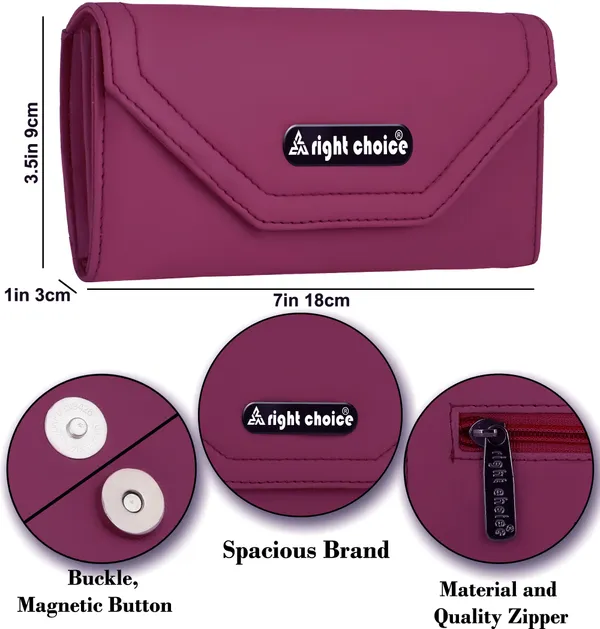 Casual_Maroon_Clutch_For_Women