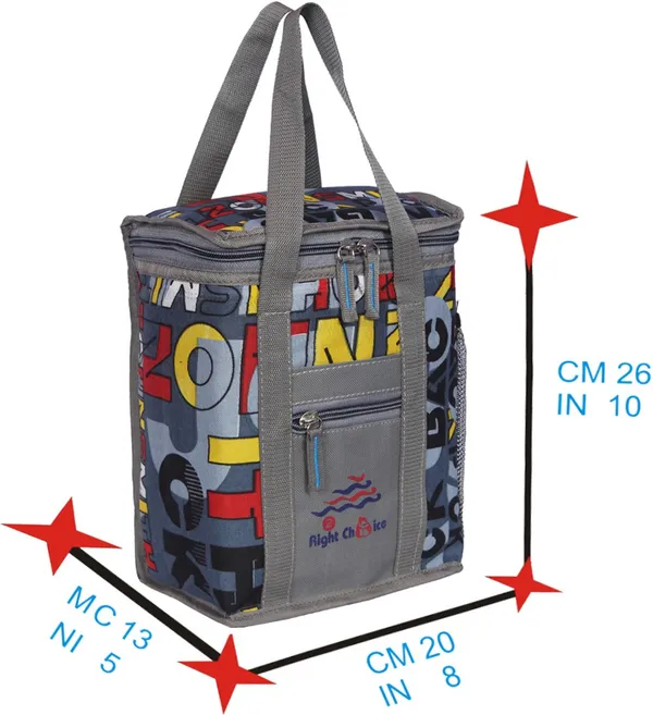 Combo_Lunch_Bag_Waterproof_Lunch_Bag_(Grey,_Light_Green,_3_L)