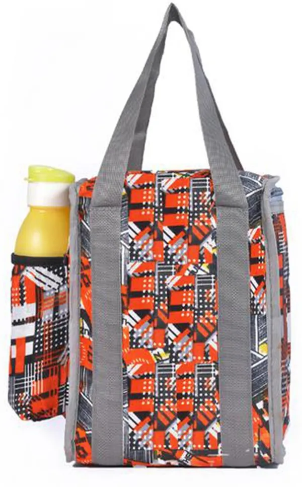 2019_Waterproof_Lunch_Bag_(Orange,_Grey,_1_L)