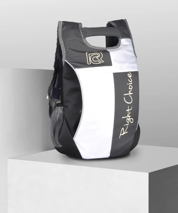 (2234)_Black_Grey_White_Stylish_Tuff_Quality_College_School_Casual_Bag_Boy_&_Girl_20_L_Backpack_(White,_Black,_Grey)