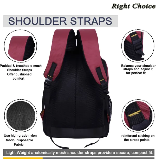 Standard_Size_30_L_Office_College_Travel_Bag_For_Men_&_Women_Water_Resistance_30_L_Laptop_Backpack_(Maroon)