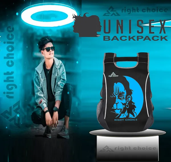 Daily_Use_Unisex_Typography_Religion_Backpacks_College_Bags_(2323)_20_L_Backpack_(Black)