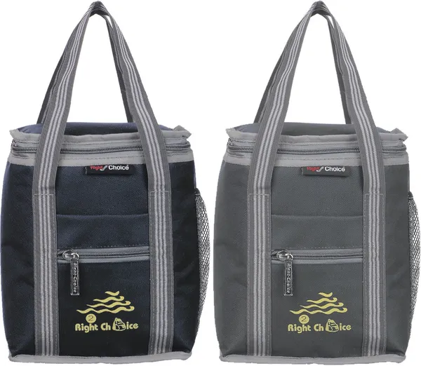 Premium_Quality_Carry_On_School_Office_&_Picnic_(Black+Grey_3006+3009)_Waterproof_Lunch_Bag_(Black,_Grey,_10_L)