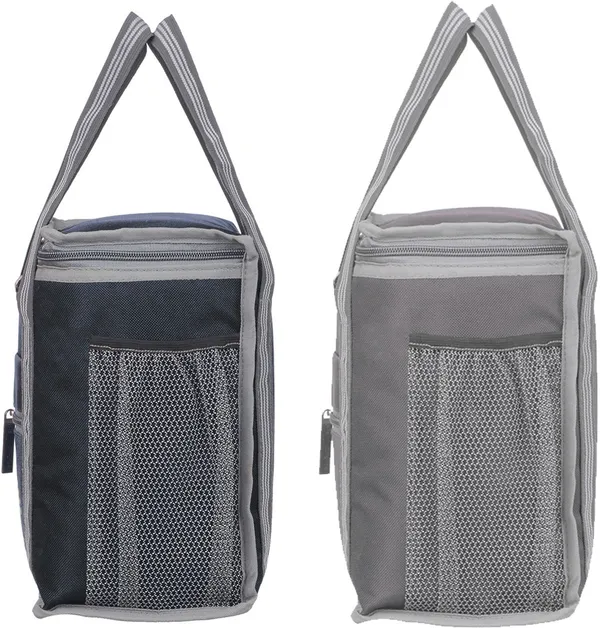 Premium_Quality_Carry_On_School_Office_&_Picnic_(Black+Grey_3006+3009)_Waterproof_Lunch_Bag_(Black,_Grey,_10_L)