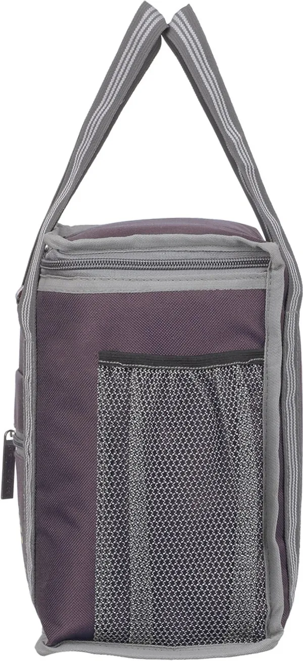Office_Tiffin_Bag_For_All_Men_Women_Boys_&_Girls_Stylish_Lunchbag_Handbag_Purole_Brown_Grey_(3010)_Waterproof_Lunch_Bag_(Brown,_10_L)