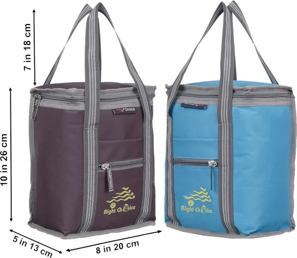 Premium_Quality_Carry_On_School_Office_&_Picnic_(Brown+Sky_Blue_3010+3008)_Waterproof_Lunch_Bag_(Brown,_Light_Blue,_10_L)