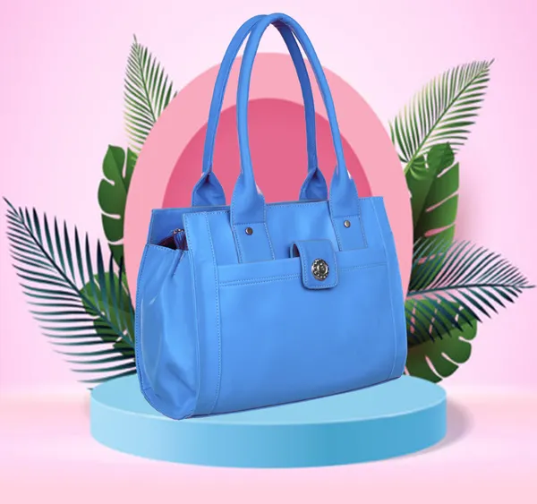 Women_Blue_Shoulder_Bag_(Pack_Of:_4)