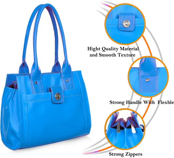 Women_Blue_Shoulder_Bag_(Pack_Of:_4)
