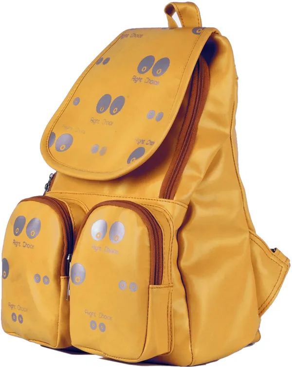(688)_Yellow_College_Bag_Backpack_Stylish_Tuff_Quality_College_School_Casual_Bag_Girl_20_L_Backpack_(Yellow,_Silver)