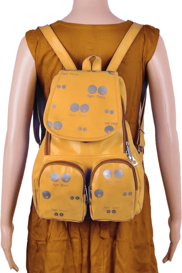 (688)_Yellow_College_Bag_Backpack_Stylish_Tuff_Quality_College_School_Casual_Bag_Girl_20_L_Backpack_(Yellow,_Silver)