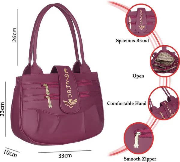 Women_Maroon_Shoulder_Bag_For_Women