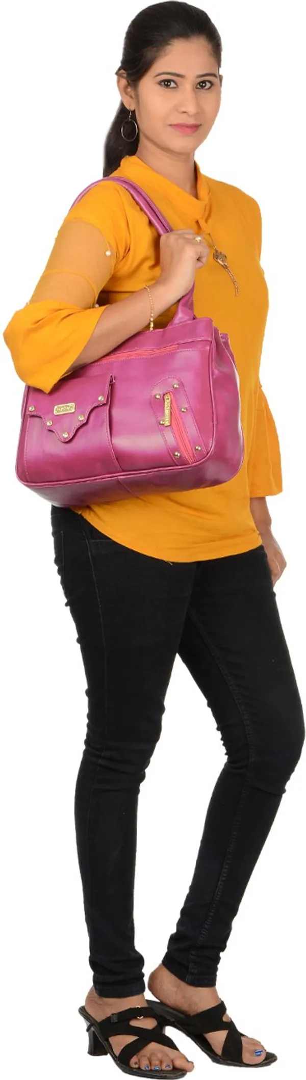 Women_Pink_Shoulder_Bag_For_Women