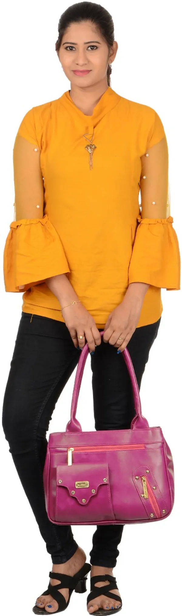 Women_Pink_Shoulder_Bag_For_Women