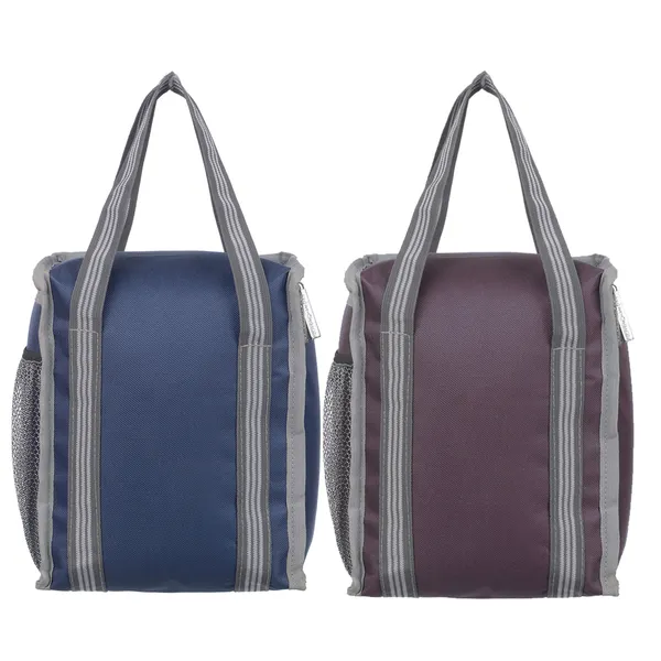 Premium_Quality_Carry_On_School_Office_&_Picnic_Waterproof_Lunch_Bag_(Dark_Blue,_Brown,_10_L)