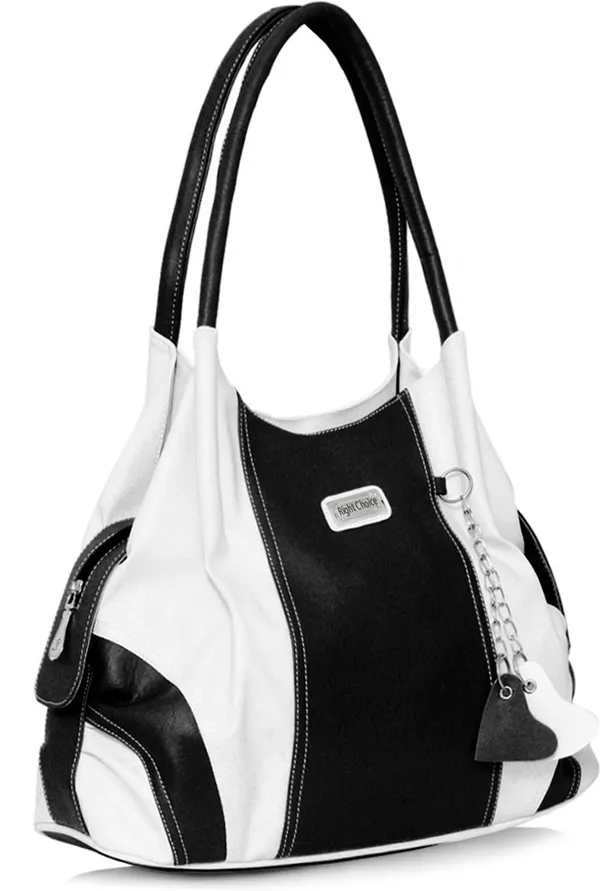 Women_White,_Black_Shoulder_Bag_For_Women