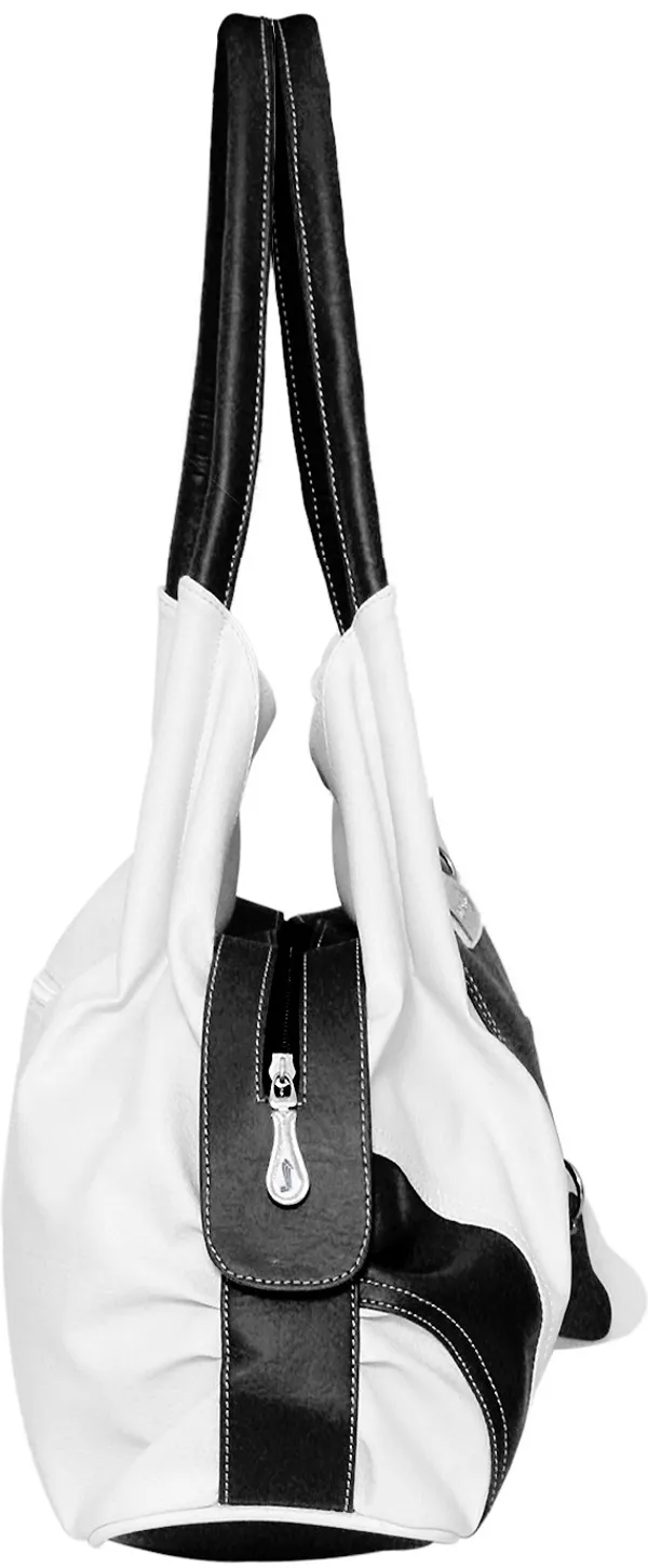 Women_White,_Black_Shoulder_Bag_For_Women