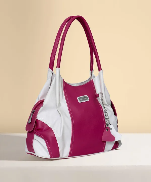 Women_White,_Maroon_Shoulder_Bag_For_Women
