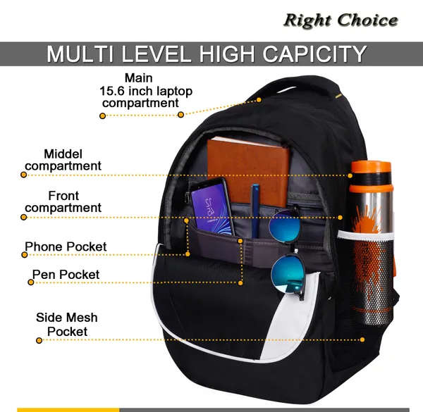 New_Standard_Size_30_L_Office_College_Travel_Bag_For_Men_&_Women_Water_Resistan_30_L_Backpack_(Black)