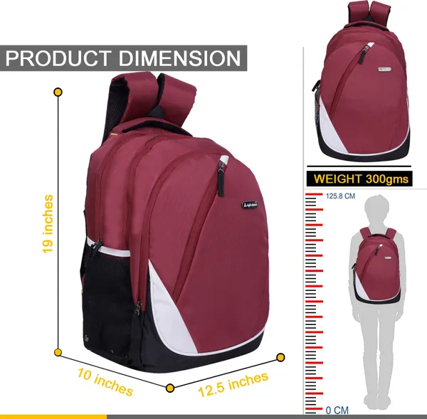New_Standard_Size_30_L_Office_College_Travel_Bag_For_Men_&_Women_Water_Resistan_30_L_Backpack_(Maroon)