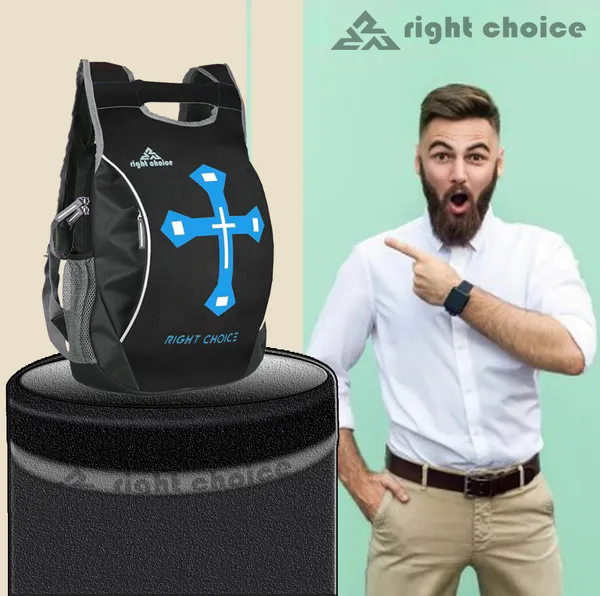 New_Unisex_Typography_Religion_Backpack_College_Bag_Daily_Use_(2313)_20_L_Backpack_(Black)