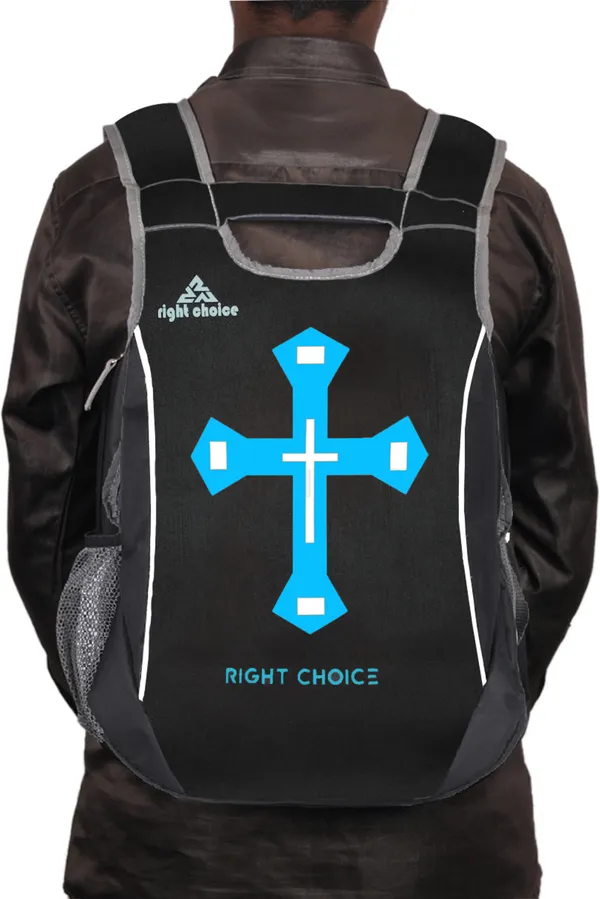 New_Unisex_Typography_Religion_Backpack_College_Bag_Daily_Use_(2313)_20_L_Backpack_(Black)