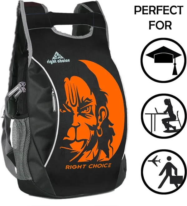 New_Daily_Use_Unisex_Typography_Religion_Backpacks_College_Bags_(2324)_20_L_Backpack_(Black)