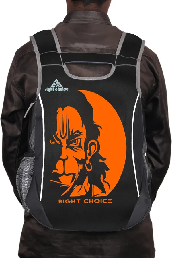 New_Daily_Use_Unisex_Typography_Religion_Backpacks_College_Bags_(2324)_20_L_Backpack_(Black)