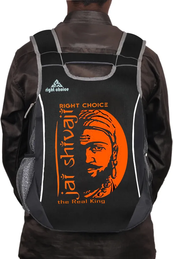 New_Daily_Use_Unisex_Typography_Religion_Backpacks_College_Bags_(2326)_20_L_Backpack_(Black)