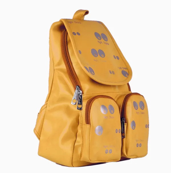 New_(688)_Yellow_College_Bag_Backpack_Stylish_Tuff_Quality_College_School_Casua_20_L_Backpack_(Yellow,_Silver)