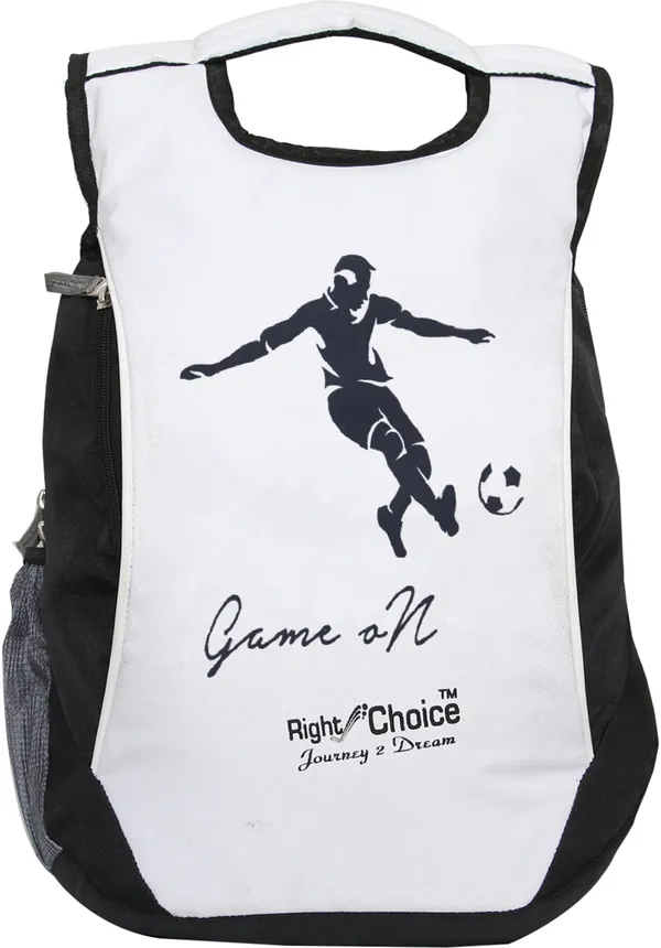 New_(2083)_Black_White_Super_Stylish_Tuff_Quality_College_School_Bag_5_L_Backpack_(White,_Black)