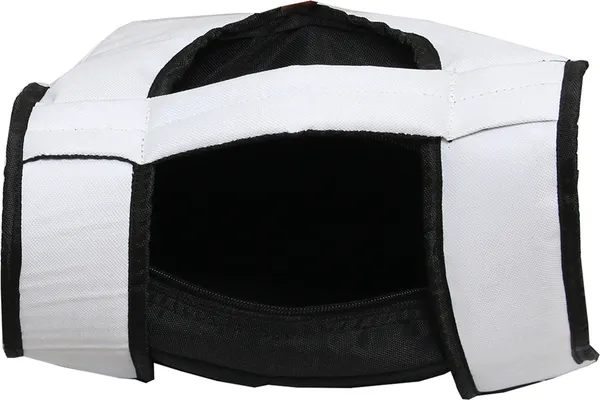 New_(2083)_Black_White_Super_Stylish_Tuff_Quality_College_School_Bag_5_L_Backpack_(White,_Black)