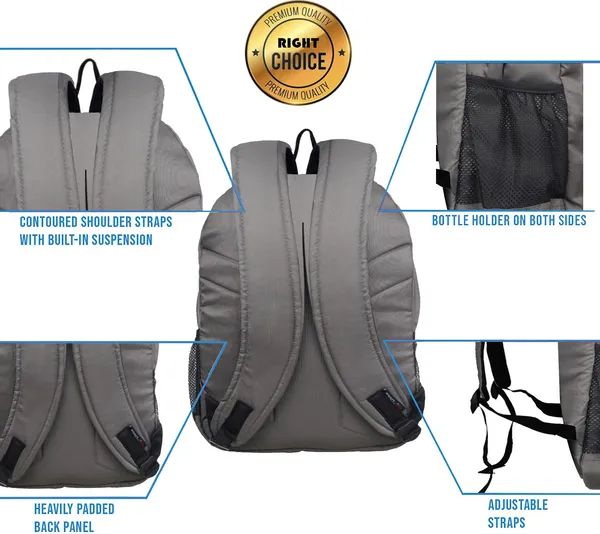 New_Backpack_(2102_Grey)_Stylish_Tuff_Quality_College_School_Casual_Backpack_Ba_20_L_Backpack_(Grey)