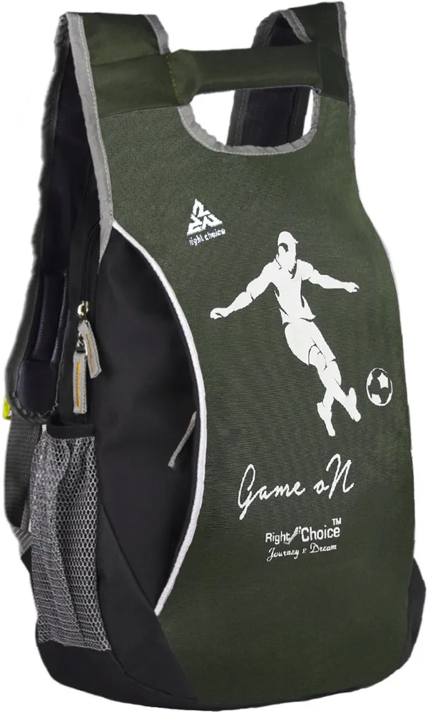New_(2206)_Black_Mehndi_Green_Stylish_Tuff_Quality_College_School_Casual_Bag_Bo_5_L_Backpack_(Black,_Green)