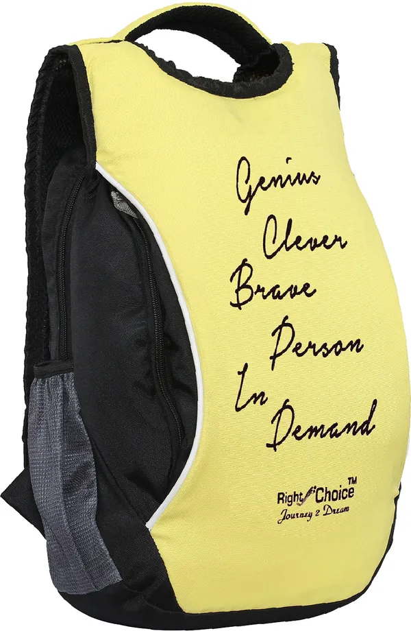 New_(2226)_Black_Yellow_Stylish_Tuff_Quality_College_School_Casual_Bag_Boy_&_G_5_L_Backpack_(Black,_Yellow)