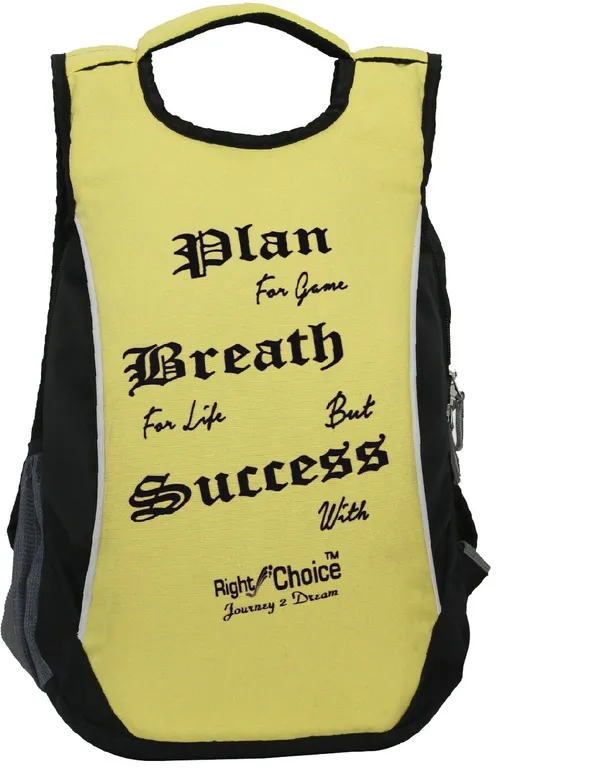 New_(2228)_Black_Yellow_Stylish_Tuff_Quality_College_School_Casual_Bag_Boy_&_G_5_L_Backpack_(Black,_Yellow)