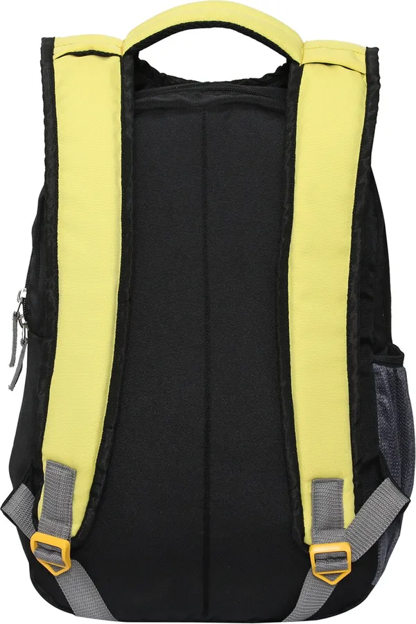 New_(2228)_Black_Yellow_Stylish_Tuff_Quality_College_School_Casual_Bag_Boy_&_G_5_L_Backpack_(Black,_Yellow)