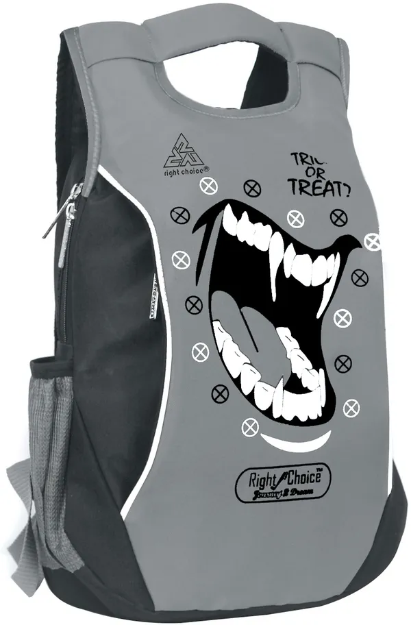 New_Latest_Stylish_Tuff_Quality_Causal_School_College_Bag_Boy_&_Girl_10_L_Backpack_(Grey)