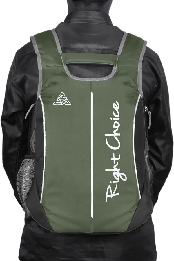 New_College_Causal_Bag_Styish_Stuff_Quality_Mercedes_10_L_Backpack_(Khaki)