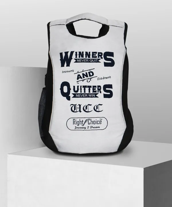 (2078)_Black_White_Stylish_Tuff_Quality_College_School_Casual_Bag_5_L_Backpack_(White,_Black)