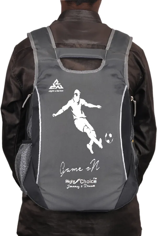 (2214)_Black_Grey_Stylish_Tuff_Quality_College_School_Casual_Bag_Boy_&_Girl_5_L_Backpack_(Grey,_Black)