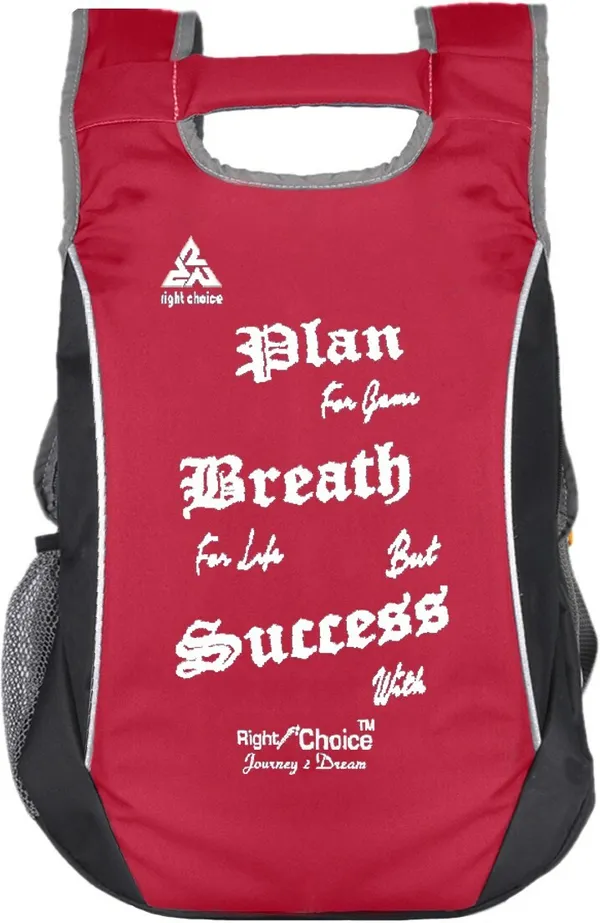 (2224)_Black_Red_Stylish_Tuff_Quality_College_School_Casual_Bag_Boy_&_Girl_5_L_Backpack_(Red)