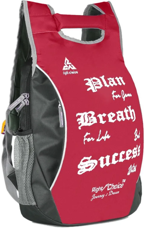 (2224)_Black_Red_Stylish_Tuff_Quality_College_School_Casual_Bag_Boy_&_Girl_5_L_Backpack_(Red)