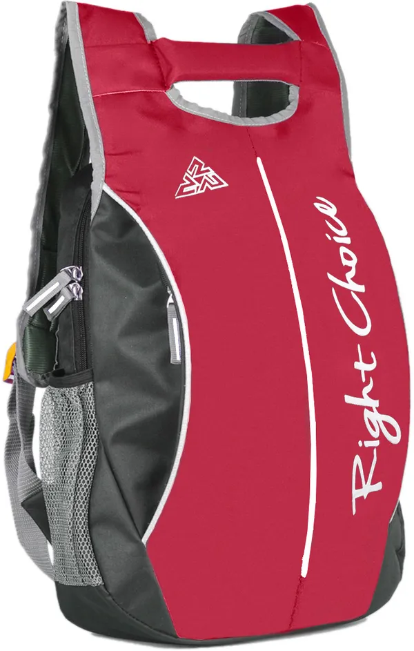 (2225)_Black_Red_Stylish_College_Bags_Boy_&_Girl_5_L_Backpack_(Red)