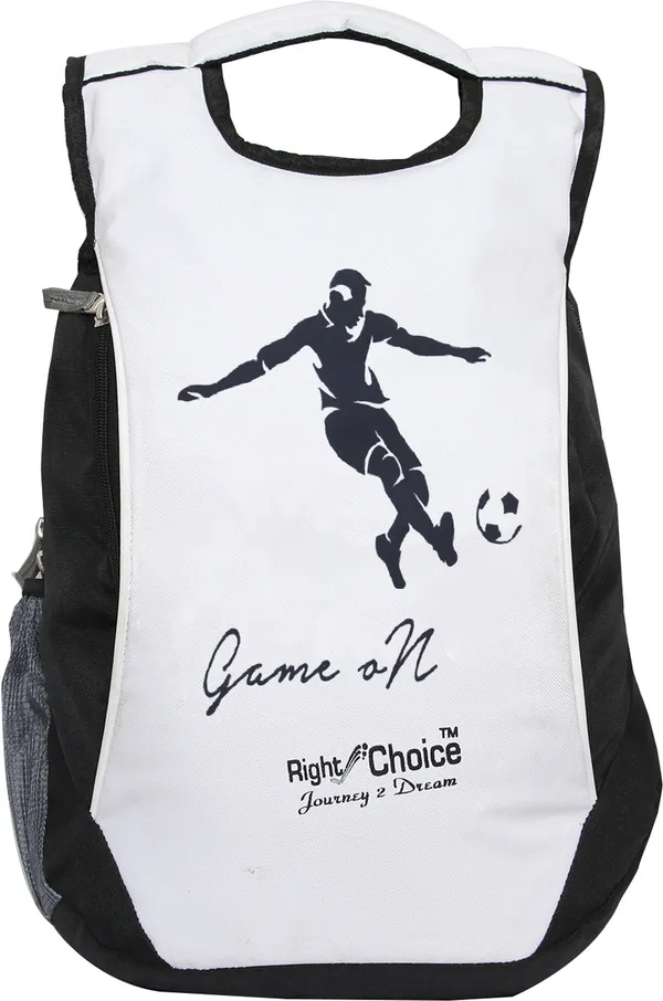 Stylish_Backpack_Football_Bag_For_Boys_And_Girls_10_L_Backpack_(White)