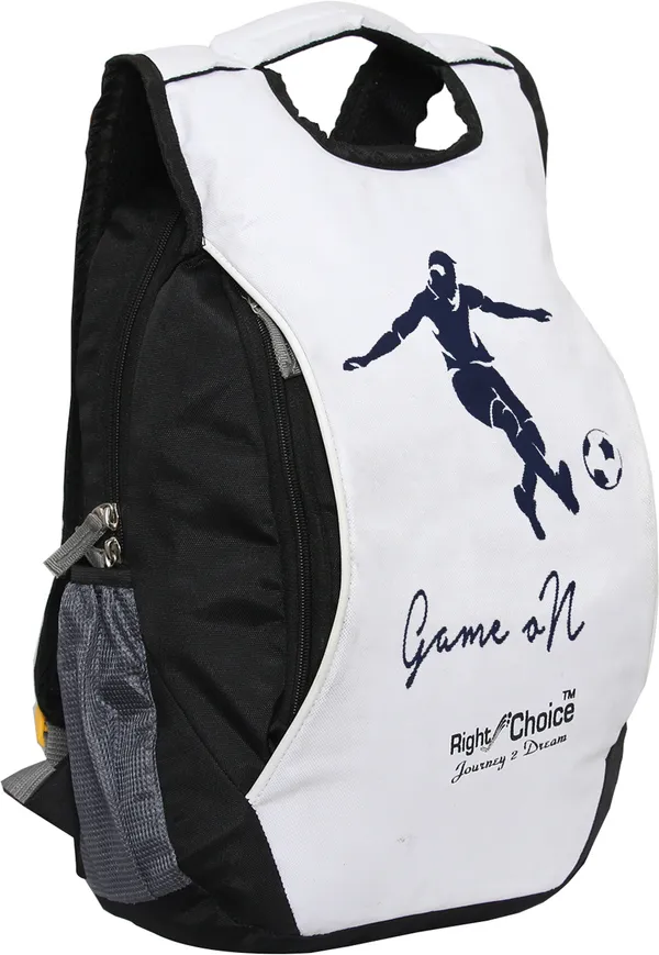 Stylish_Backpack_Football_Bag_For_Boys_And_Girls_10_L_Backpack_(White)