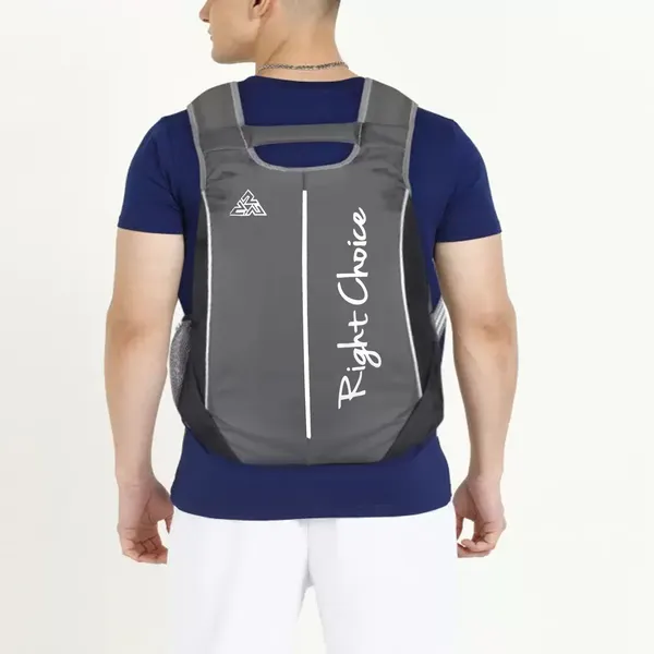College_Causal_Bag_Styish_Stuff_Quality_Mercedes_10_L_Backpack_(Grey)