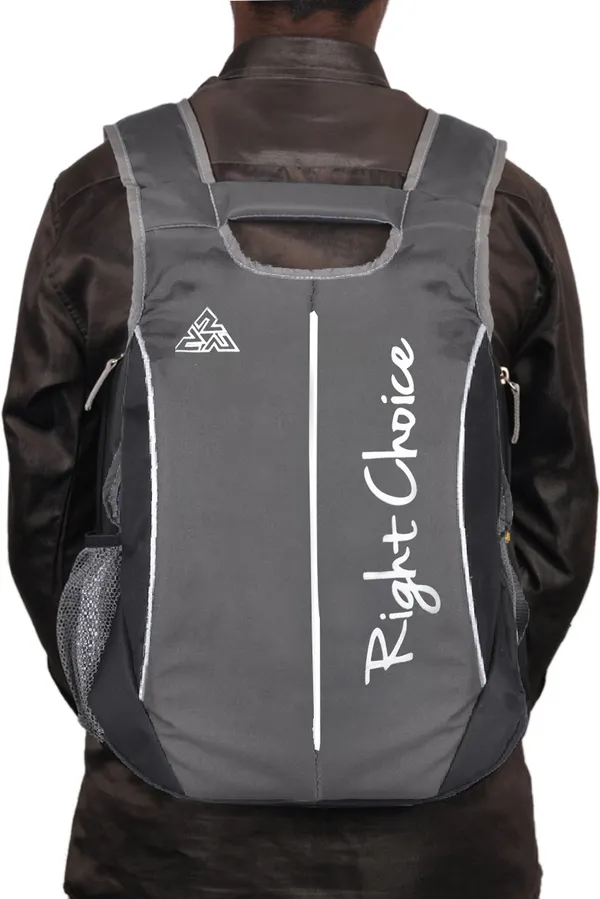 College_Causal_Bag_Styish_Stuff_Quality_Mercedes_10_L_Backpack_(Grey)
