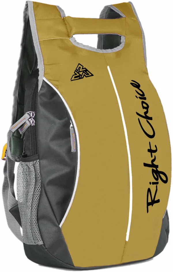 College_Causal_Bag_Styish_Stuff_Quality_Mercedes_10_L_Backpack_(Yellow)