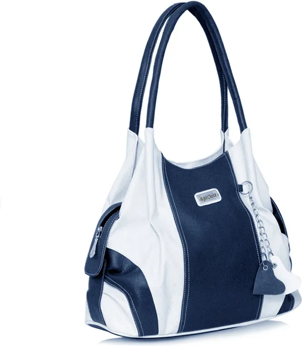Women_Blue,_White_Handbag_For_Women